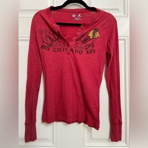 Chicago Blackhawks Henley